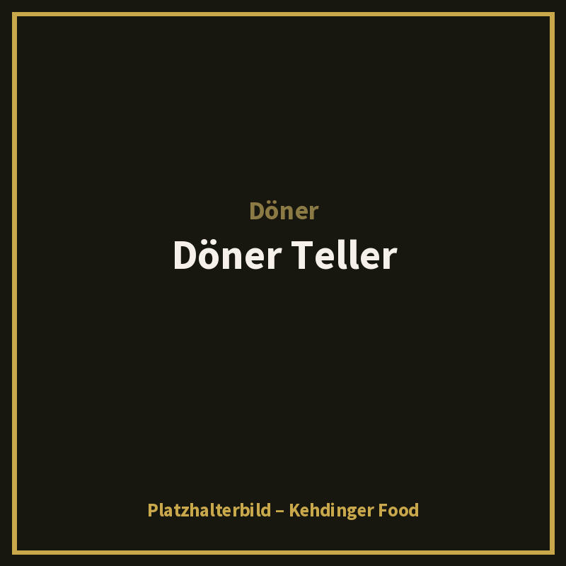 Döner Teller