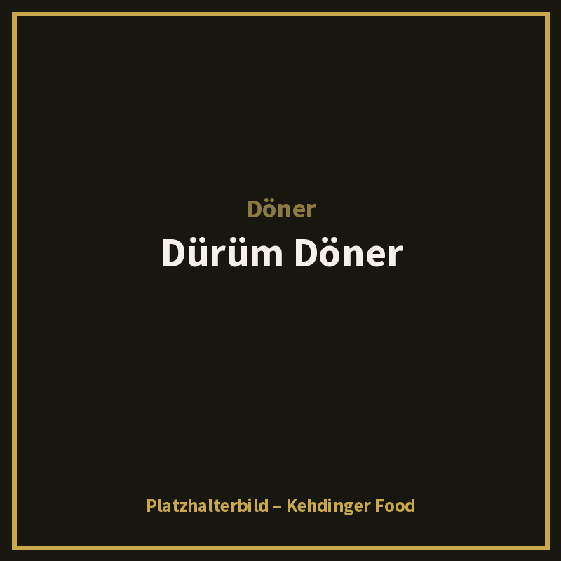 Dürüm Döner