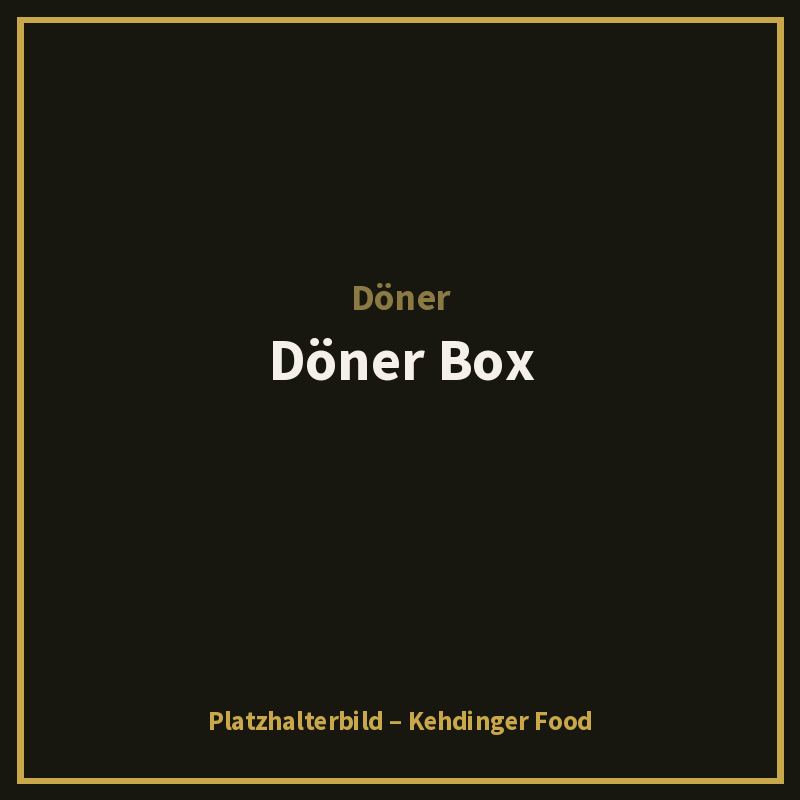 Döner Box